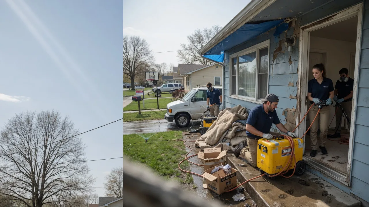 Basement Flood Cleanup in Brady, NE near me